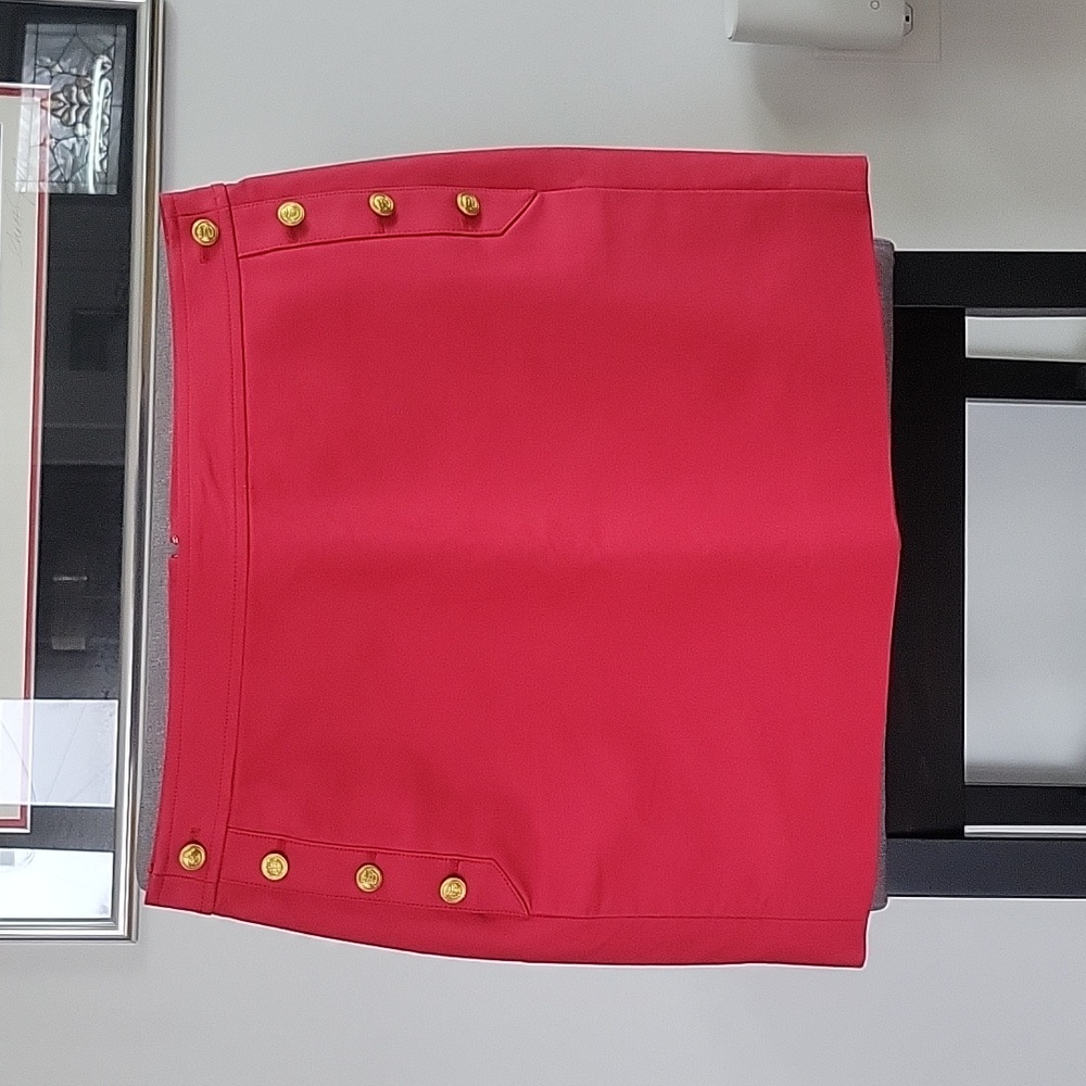 J.CREW Skirt, 8, Red